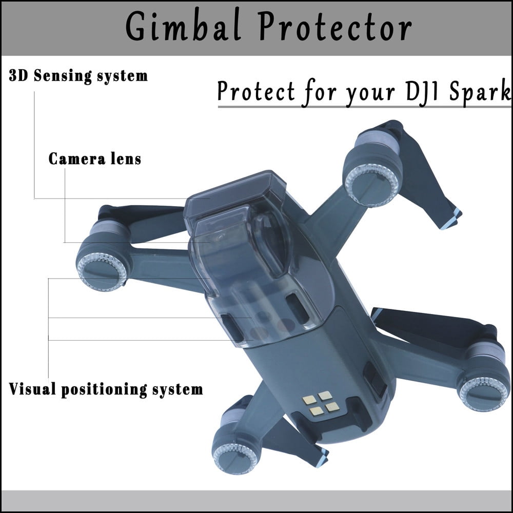 New DA Gimbal Camera Protector Guard Lock Cover Hood Cap For DJI Spark Drone 