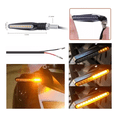 thumbnail image 5 of Soporte Placa Universal Para Moto Ajustable Con Luces Led Belug, Negro, 5 of 5