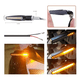 thumbnail image 5 of Soporte Placa Universal Para Moto Ajustable Con Luces Led Belug, Negro, 5 of 5