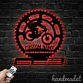 thumbnail image 4 of Handmadetneonsign Cycling Medal Hanger Metal Wall Art Light, Cycling Player Metal Sign Wall Decor, Bicycle Sport Metal Decor 46701, 4 of 4
