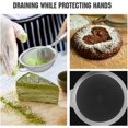 thumbnail image 3 of IGUOHAO Mesh Strainer, 4 Inch Premium Stainless Steel Fine Mesh Food Strainer Kitchen Colander with Good Grip Handle, Silver, 3 of 7