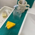 thumbnail image 6 of SPRING PARK Silicone Dish Drying Mat,Drying Mat for Kitchen Counter, Heat Resistant Mat,Easy Clean Drainboard mat, Non-Slip Dish Drainer Pad for Kitchen Counter, 6 of 9
