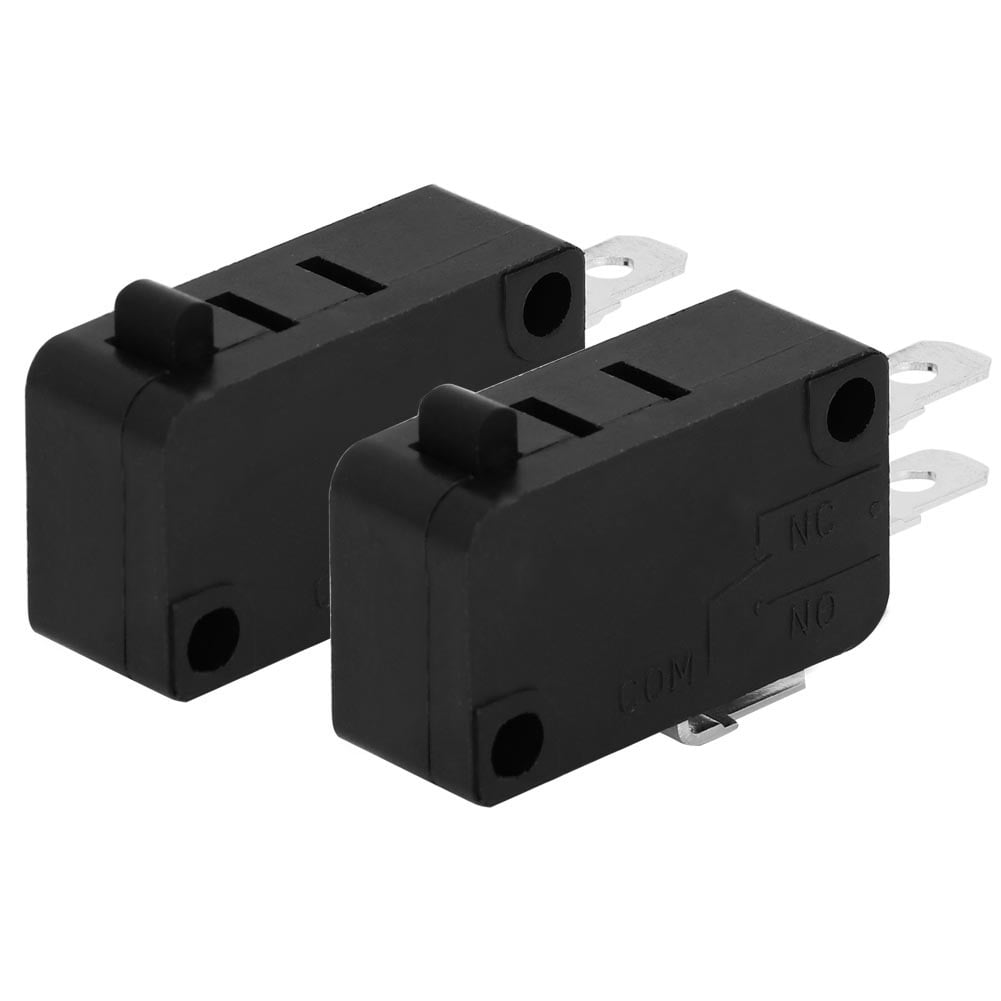 Microwave Door, 10x7x2 5E4 Times Durable KW3AT-16 Microwave Oven Door Micro Switch Normally Close