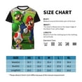 thumbnail image 5 of Mario and Luigi Performance Crewmate Boys Teens Casual T Shirts,Cool 3D Graphic Short Sleeve Tee Shirt Tops 4-16 Years,M, 5 of 5