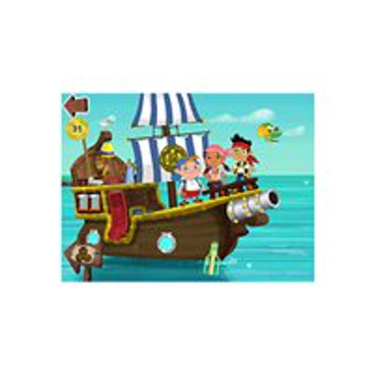 Ravensburger Jake et Les Pirates du Pays Imaginaire Giant Puzzle de Sol