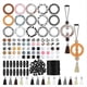 thumbnail image 1 of Kits para Hacer Anillos con Cuentas de Silicona, Borlas de con Cuentas de Silicona Redondas de 65 mm para Colgante DIY, 1 of 5