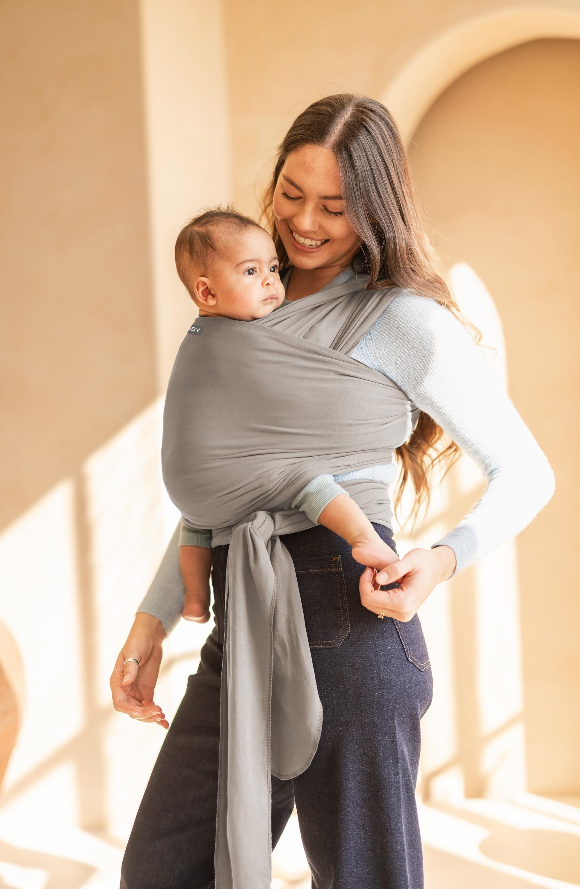 Moby True Wrap Baby Carrier