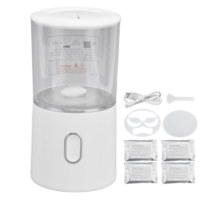 Machine à Faire le Visage, Machine Faciale Saine DIY Blanche Nettoyage Facile pour Usage Domestique
