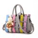 thumbnail image 4 of Bolsas de equipaje Bolso de mano tejido Bolso bandolera con colgante de oso, 4 of 6