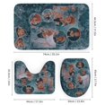 thumbnail image 3 of Juego de 4 cortinas de ducha Anna con alfombrillas antideslizantes, tapa de inodoro y alfombrilla de baño, cortina de ducha impermeable con decoración de dibujos animados para baño con 12 ganchos, 72, 3 of 8