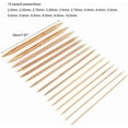 thumbnail image 2 of Slaprin 75 x Bamboo Knitting Needles Double Pointed Set (15 Sizes from 2mm to 10mm), 2 of 7