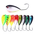 thumbnail image 3 of kurtrusly Appât de Pêche Simulation Extérieur Grande Bouche Popper Leurre Poisson Réaliste Hameçon Simple Crankbait Dur, 3 of 9