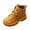 Brown, variant on Fozruso Girls Boots Autumn Winter British Style Lace Up Sole Versatile Short Boots For Girls Comfortable Design,Lace Up Combat Boots Sizes 10.5 Little Kid(4-4.5 Years)