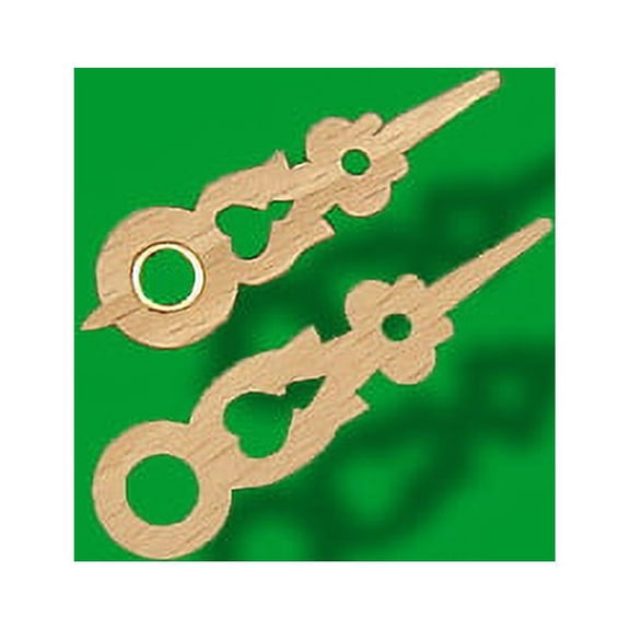 Hands for the cuckoo clock 42mm (1.65inch) and 35mm (1.38inch) from wood with nut of brass