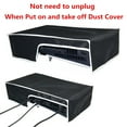 thumbnail image 2 of for PS5 Pro Dust Cover, Horizontal Mode Dustproof Shell Protective Sleeve for PS5 Pro Disc & Digital Console, Oxford Cloth Anti-Scratch Waterproof Easy Access Cable Port, 2 of 10