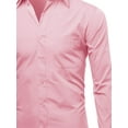 thumbnail image 4 of FashionOutfit Men's Regular Fit Dress Shirt, 4 of 5