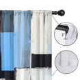 thumbnail image 4 of Blackout Kids Curtains,Blue and Grey Abstract Art Artwork Childrens Insulated Curtains Set Of 2,Bedroom Essentials,Toddler Room Decor 42x54in(106x137cm), 4 of 4