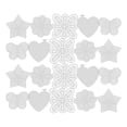 thumbnail image 1 of 25 hojas de malla de plástico para bordar corazones, estrellas, flores y mariposas. Lienzo de plástico en blanco para costura de punto de cruz, manualidades con hilo de punto., 1 of 4