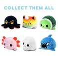 thumbnail image 4 of Peluches Reversibles TeeTurtle Blanco Estrellado y Enojado Diseño Patentado para Alivio del Estrés, 4 of 7