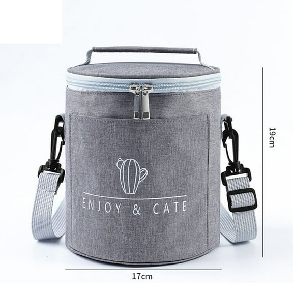 Guanhe Lunch Bag Bento Insulated Bag Outdoor Picnic Bag Leakproof Lunchbox for Work Office Picnic Beach