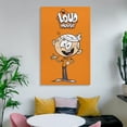 thumbnail image 6 of The Loud House Wall Hanging Painting Wall Art Canvas Paintings Posters Home Decorations 08x12inch(20x30cm), 6 of 8