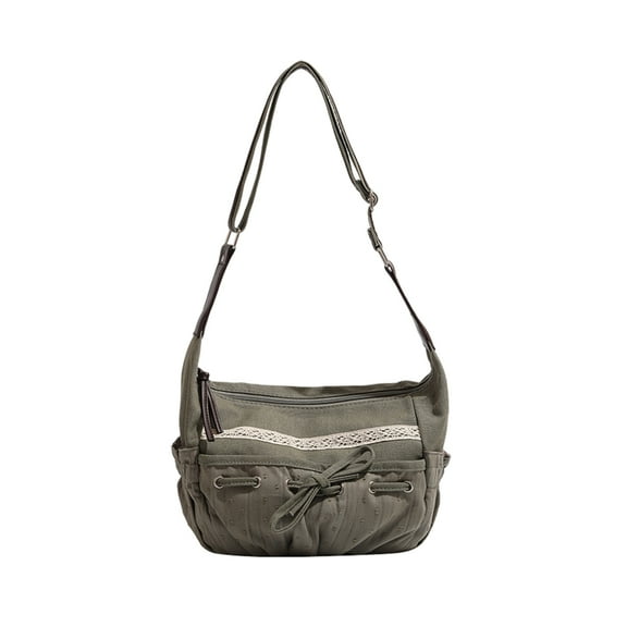 FENOHREFE Shoulder Bag for Women Girls Trendy Evening Clutch Purse Canvas Under the Arm Purses Simple Purse Handbag Gifts