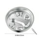 thumbnail image 3 of Uuiauoio Stainless Steel Slow Feed Pet Bowl Large Capacity Dog Cat Food Water Dish Anti-Slip Base Thickened Design Promotes Healthy Eating Habits Durable Easy Clean for Small Medium Pets, 3 of 8