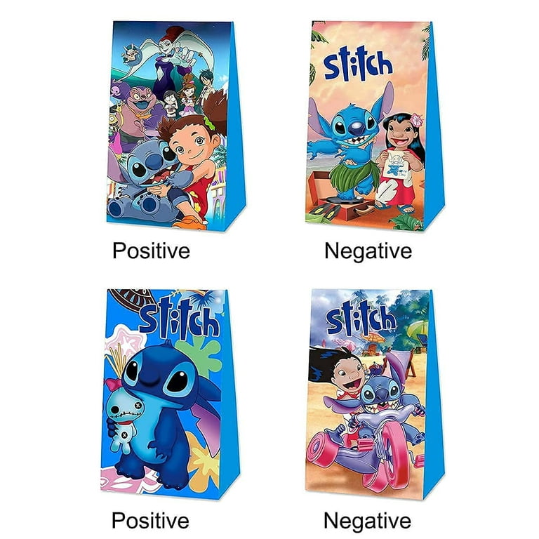 12 Pcs Lilo and Stitch Party Gift Bags,Lilo and Stitch Party Candy