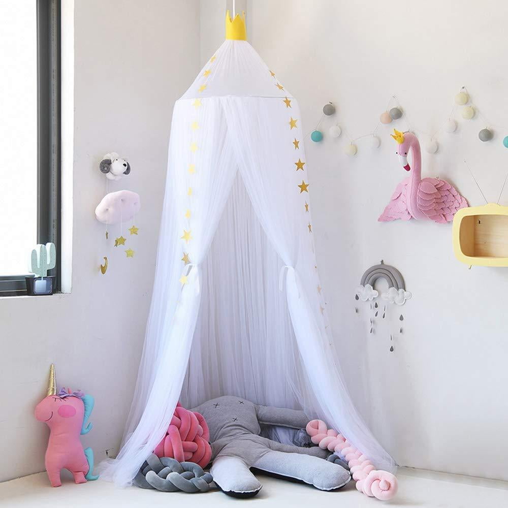 Conthfut Bed Canopy Premium Yarn Play Tent Bedding for Kids Playing