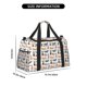 thumbnail image 3 of Disketp Dogs Pug Bolsa de Viaje Tipo Duffle, Bolso de Mano para Fin de Semana para Mujer, Bolsa de Gimnasio Ligera para Hombre, Esencial para Viajes, 3 of 7