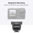 thumbnail image 4 of Ulanzi CA22 Cold Shoe Mount Adapter – Magnetic Quick-Release Accessory Mount for DJI Osmo Action 3/4 & Pocket 3, 4 of 9