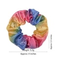 thumbnail image 2 of 16 bandas para el cabello elásticas con láser, colores aleatorios, accesorios para el cabello para niños, pequeños accesorios para el cabello para bebés, niñas, niños y mujeres, 2 of 5