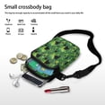 thumbnail image 7 of HELLHERO Cat and Butterfly Pattern Double Deck Crossbody Sling Bags Polyester for Men, Women, 7 of 7