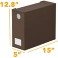 thumbnail image 7 of SpaceAid 4 Pack Sheet Organizers and Storage, Queen & King Size, Brown, Fabric, 7 of 7
