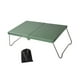 thumbnail image 2 of Mini mesa de camping plegable ligera y resistente con bolsa de transporte para jardín. Verde, 2 of 9