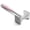 Pink, variant on Meat Tenderizer Hammer with Comfortable-Grip Handle, Dual-side Mallet for Kitchen, Heavy Duty Pounder For Tenderizing Steak, Beef and Fish, Blue