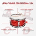 thumbnail image 2 of 1 Set Orff 11in Children Percussion Snare Drum Performance Drum for Kids Music Education Using, 2 of 8