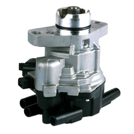 Ignition Wires Cap Brand New Compatible Ignition Distributor w/ Cap & Rotor KA-4672 for 95-00 Chrysler Cirrus Sebring Dodge Avenger Stratus 2.5L MD314904 MD316173 MD343019 MD345492 T5T57172 T5T57272 ()