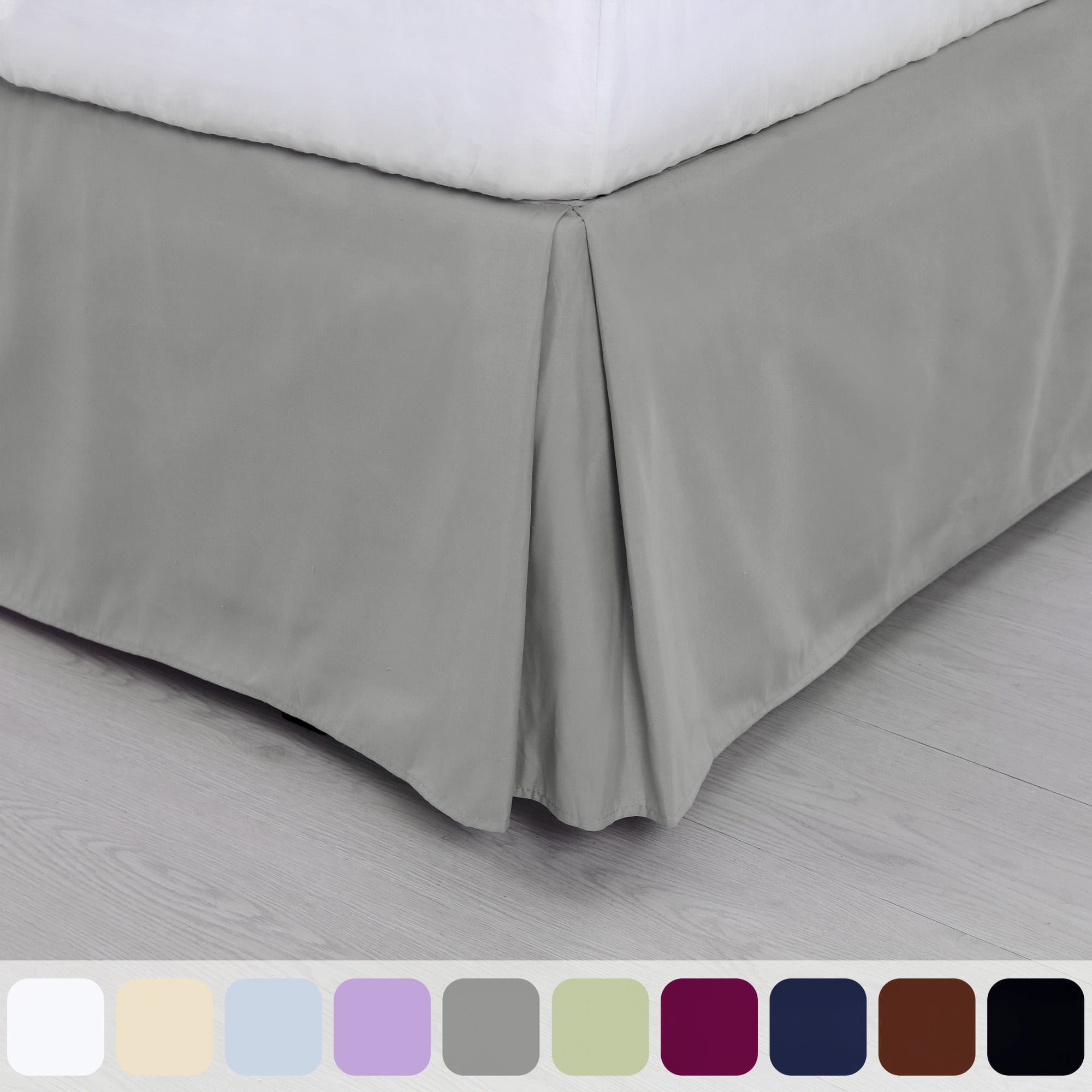 Details about   Two Tone Valance/Bedskirt White All Size US Pima Cotton Solid Burgundy