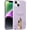 Flower Print, variant on Christian God Phone Case for iPhone 16 6.1", Clear Western Aesthetic Jesus Verse Bible Cross Design, Floral Flower Print Pattern Transparent Cover, Soft TPU Protection for iPhone 16