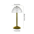 thumbnail image 3 of LED Portable Cordless Gold Table Lamp Touch Battery Operated Rechargeable Desk Lamp White Acrylic Frosted Shade Bedside Lamp, Night Light, Led Lamp, Decorations Lamp, Reading Lamp Clearance, 3 of 7
