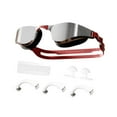 thumbnail image 4 of S SERENABLE Swimming Goggles Adjustable Strap Leakproof Portable Sun Protection Anti Fog Red, 4 of 9