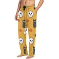 thumbnail image 5 of GZHJMY Halloween Small Cat Pumpkin Pajama Pants For Men, Men's Separate Bottoms, Small, Lounge Pants with Pockets, Christmas New Year Birthday Gifts, Small, Christmas New Year Birthday Gifts, Small, 5 of 7