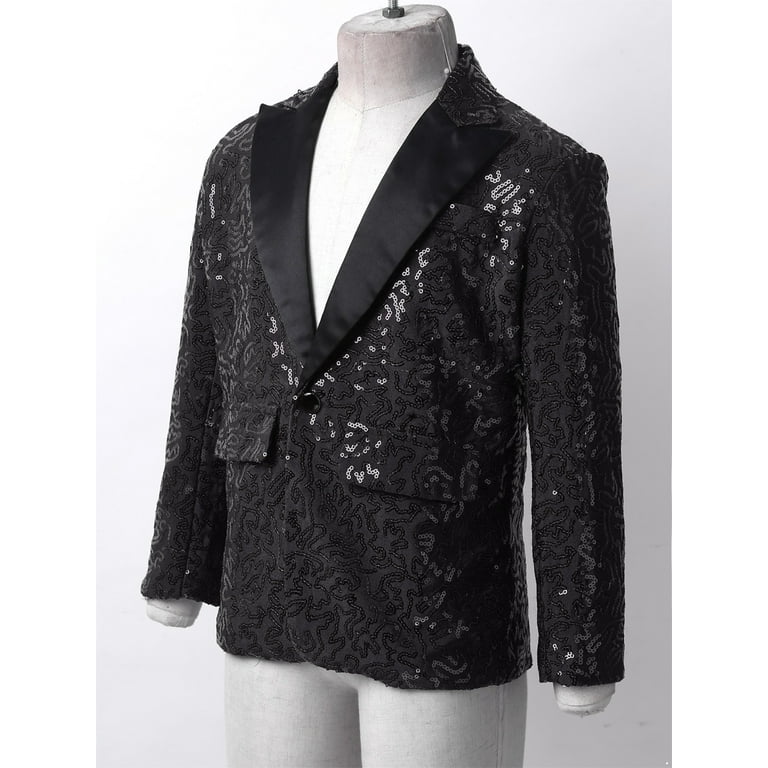 Boys sequin blazer cheap