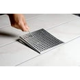 thumbnail image 6 of Oatey DSS2060R2 6 x 6 in. Stainless Steel Square Shower Drain with Square Pattern Drain Cover, 6 of 10