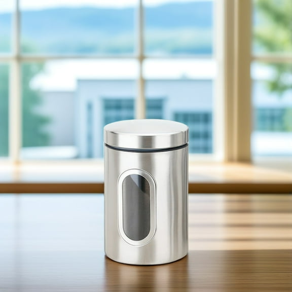 WHAMVOX Bean Storage Container Stainless Coffee Canister Containers Kitchen