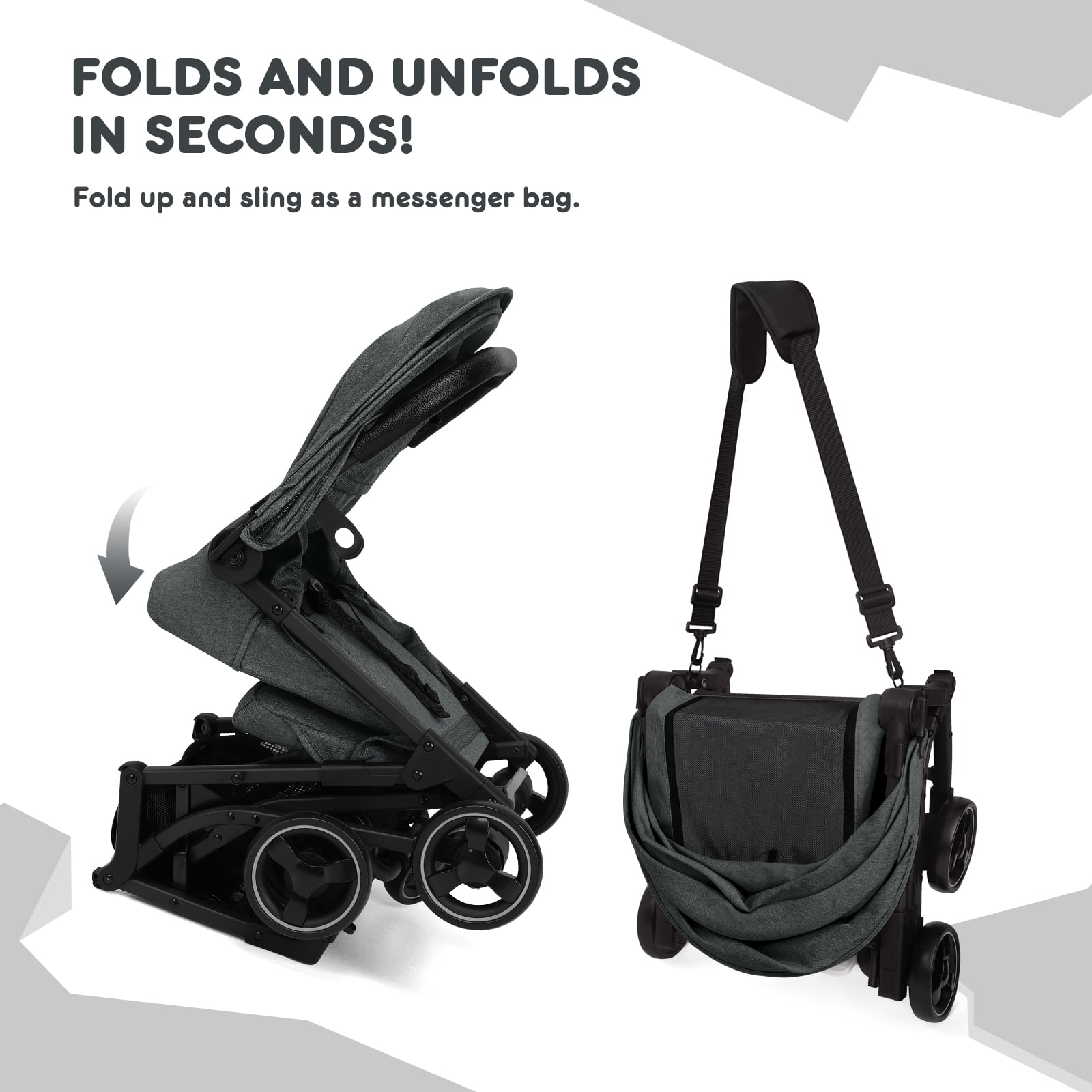 Yoyo fold up clearance stroller