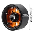 thumbnail image 3 of Aluminum Alloy Wheel Rim Beadlock 2.2in Wheel Rims Hub 4pcs Replacement for TRAX4 SCX10 90046 AXI03007 RedCat Gen8 1/10 Remote Control Car, 3 of 6