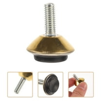 TAILTOSS Furniture Leveler Legs Heavy Duty Metal Levelers Silver Furniture Feet