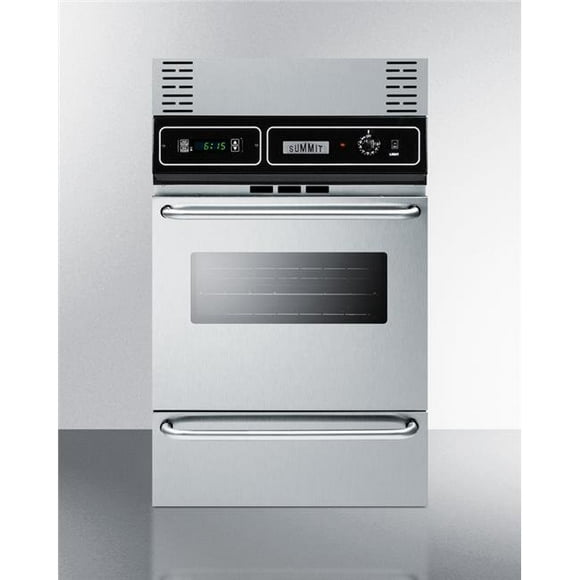 Summit Appliance TKW700SS 39 in. Wall Oven Trim Kit - Stainless Steel